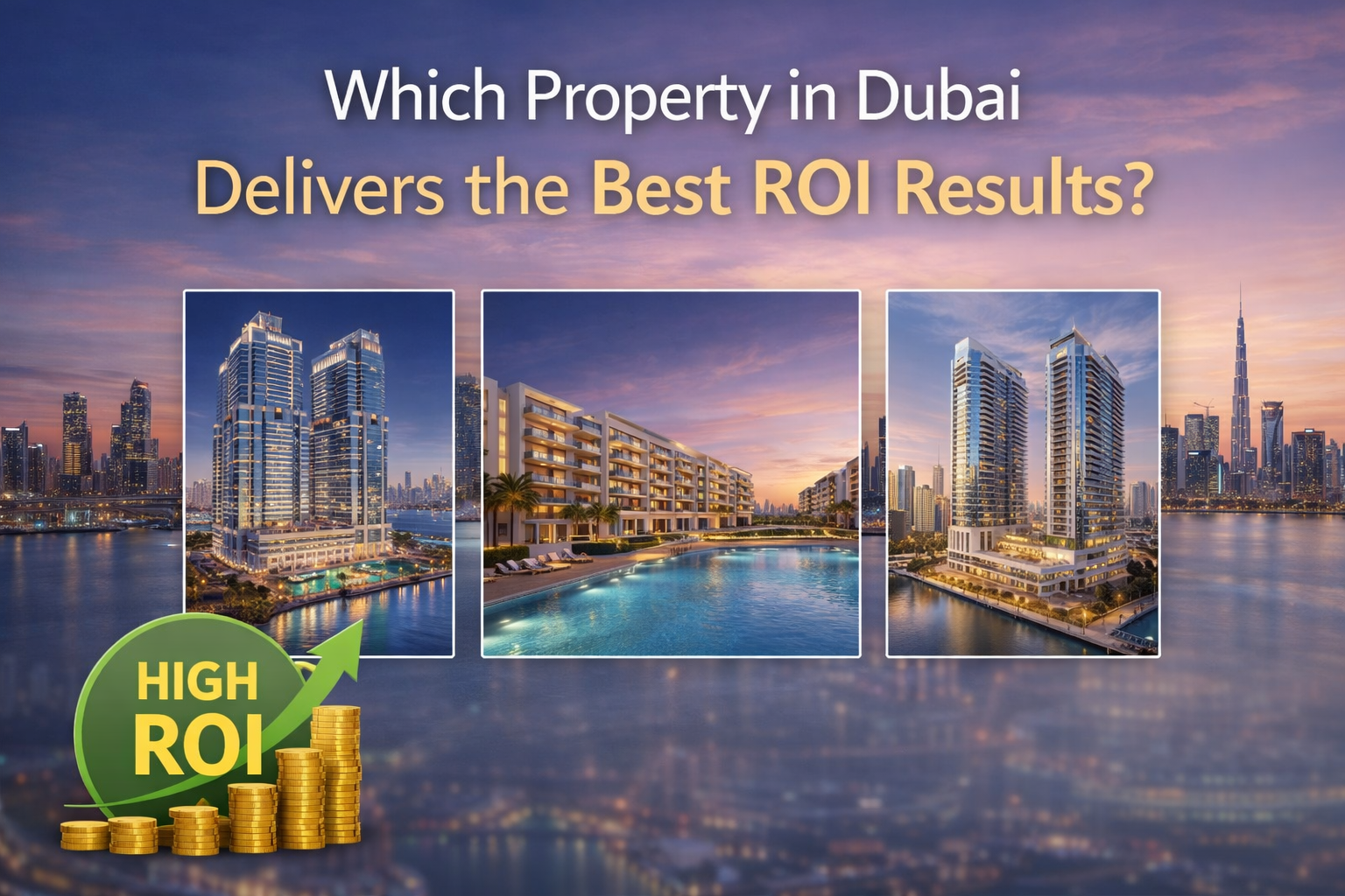 Which Property in Dubai Delivers the Best ROI Results? | Smart Real Estate Investment Guide